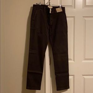 Madewell Coal Grey Chino Pants
